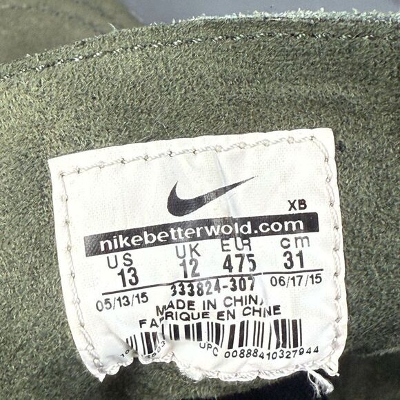 Nike SB Zoom Stefan Janoski Legion Green White Black men’s athletic shoes sz 13 - Picture 7 of 8